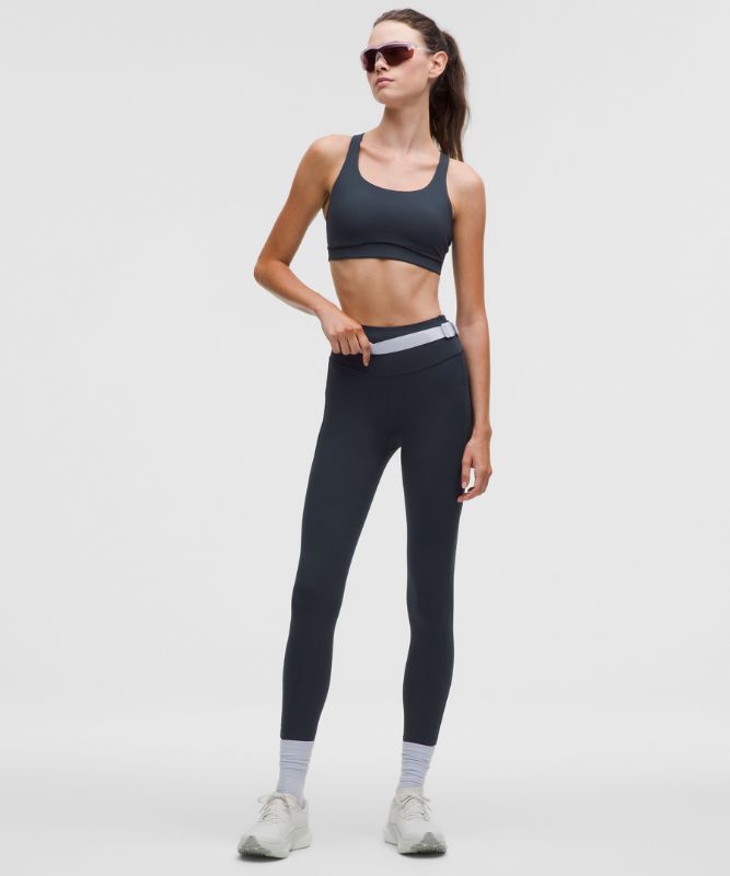 Legging Fast and Free taille haute 64 cm *5 poches - True Navy
