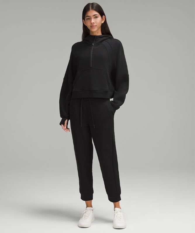 Vêtement Sweat à capuche Scuba Oversized demi-zippé