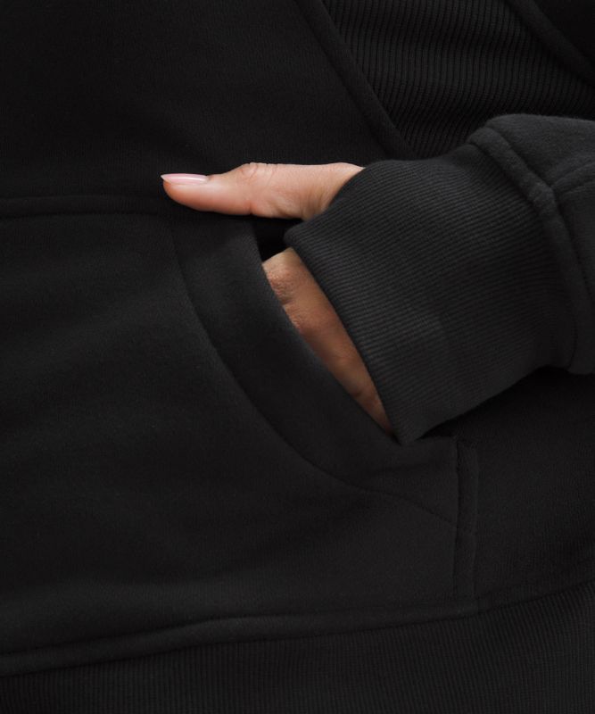 Vêtement Sweat à capuche Scuba Oversized demi-zippé
