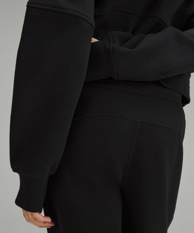 Vêtement Sweat à capuche Scuba Oversized demi-zippé