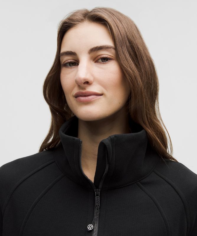 Vêtement Sweat demi-zippé Scuba Oversized à col cheminée *Long