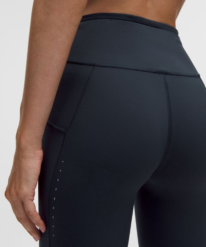 Vêtement Legging Fast and Free taille haute 64 cm *5 poches