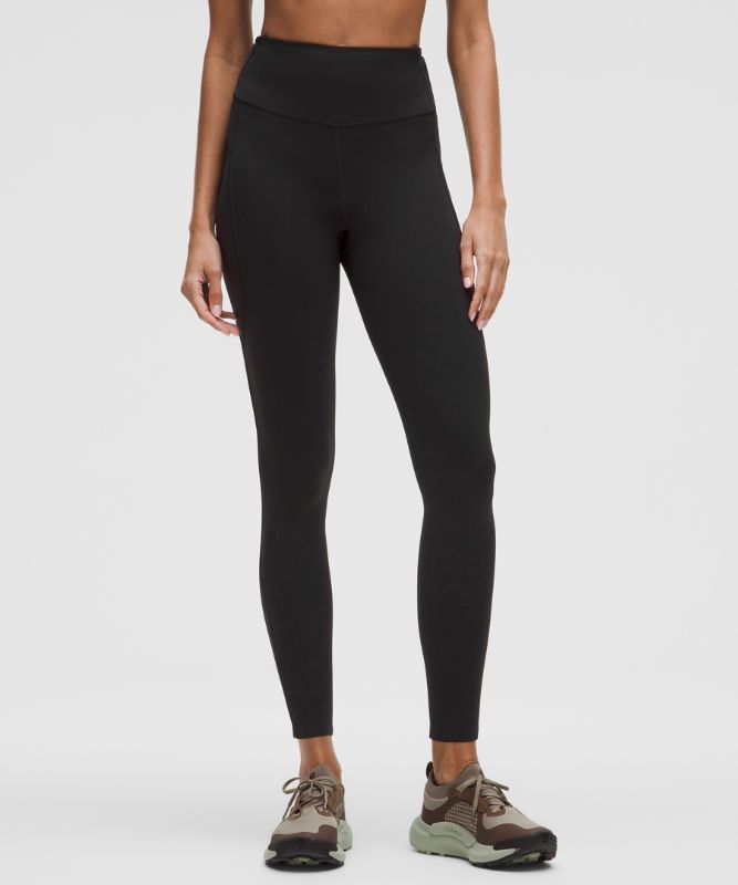 Vêtement Legging Fast and Free taille haute 71 cm *5 poches