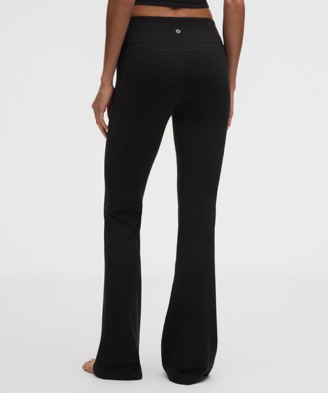 Vêtement Pantalon Groove évasé taille haute en Nulu *Court