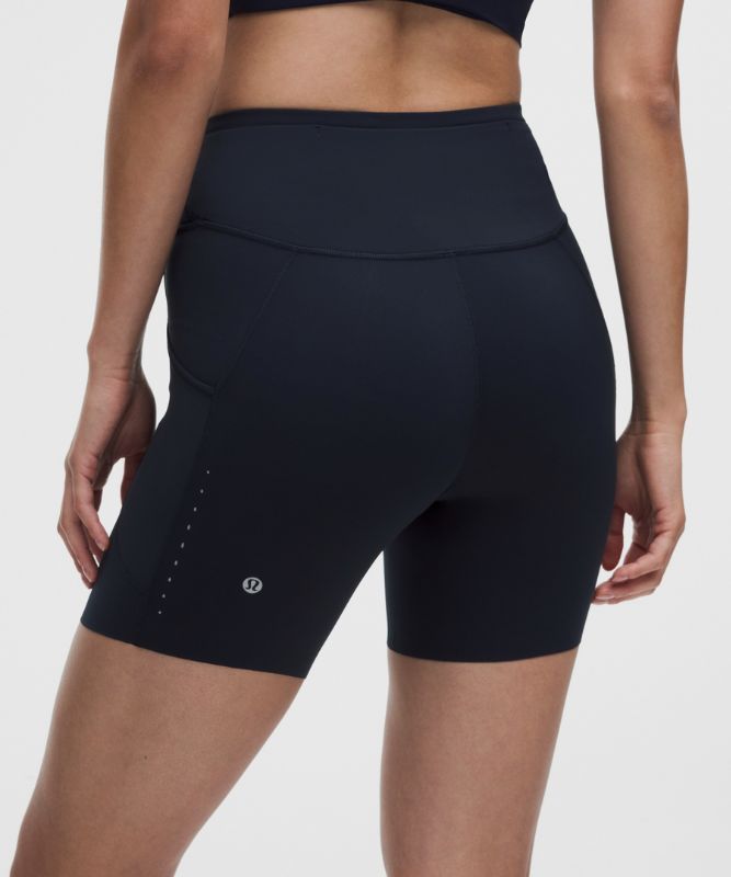 Vêtement Short Fast and Free taille haute 15 cm *5 poches