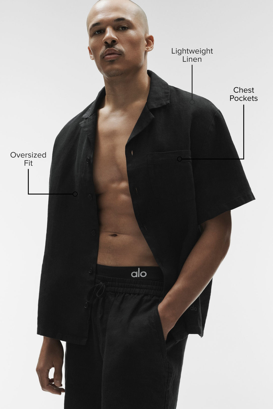 Chemise Manches Courtes Boutonnée Linen Days