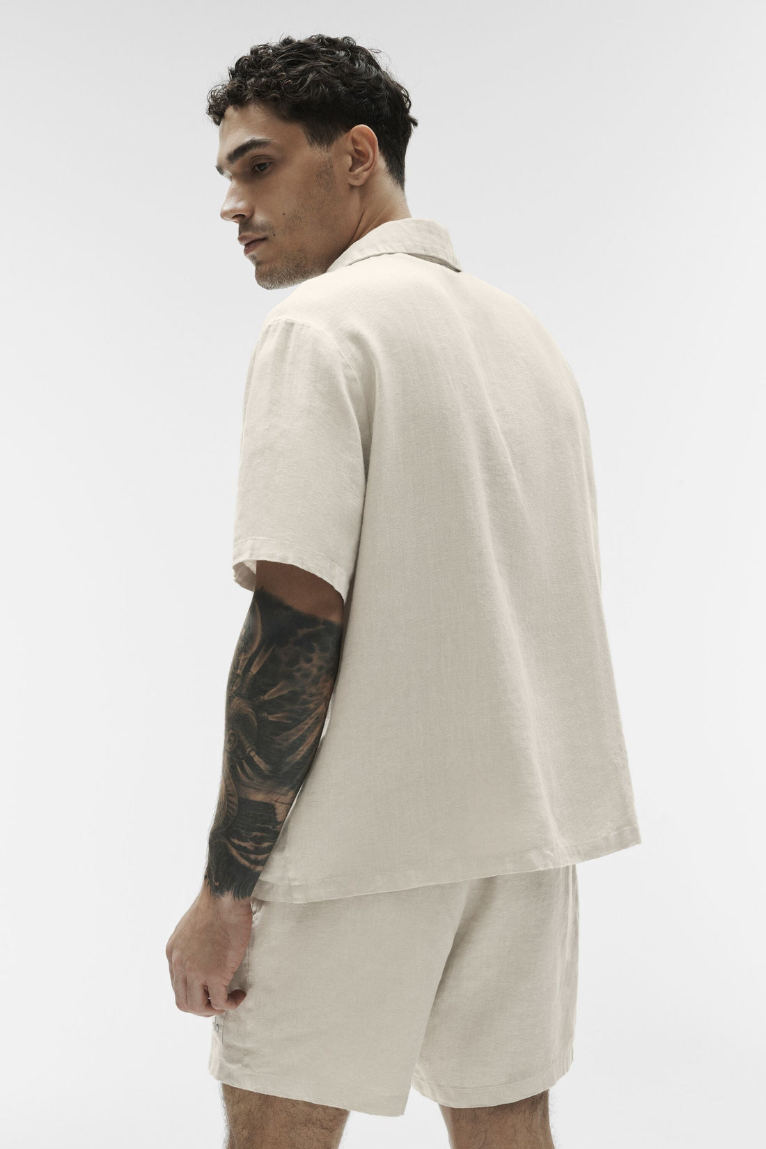 Chemise Manches Courtes Boutonnée Linen Days