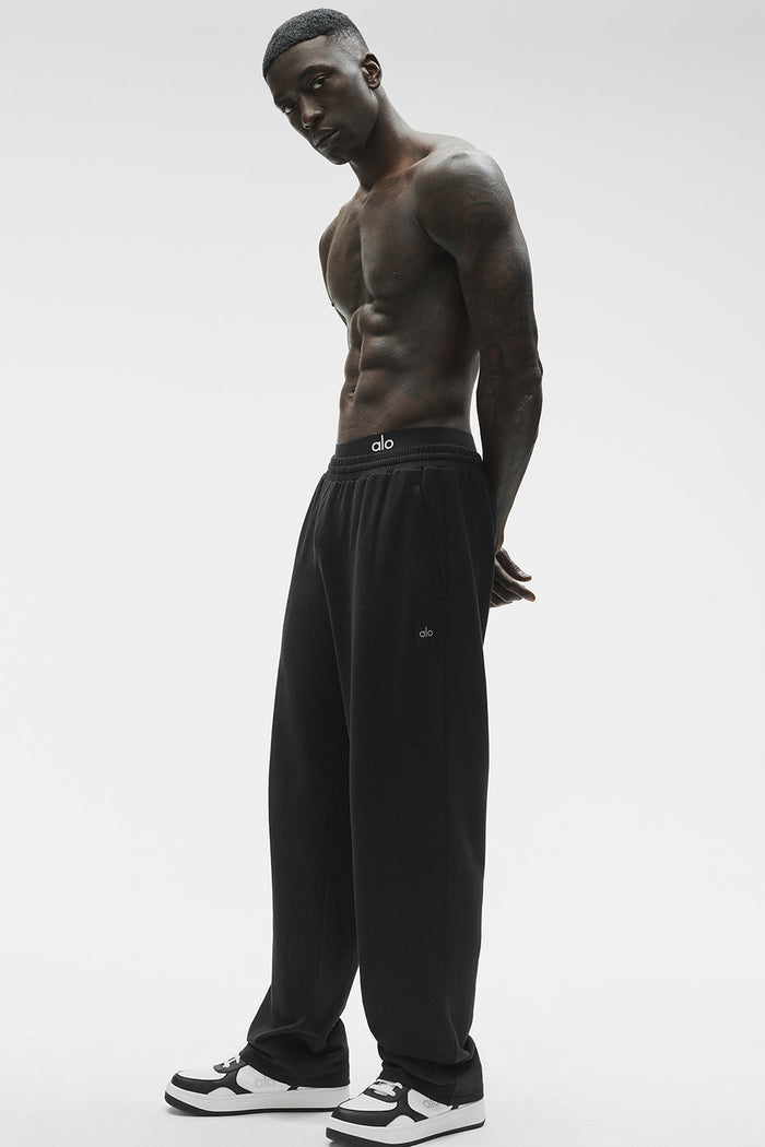 Pantalon Jambe Droite Double Take - Noir