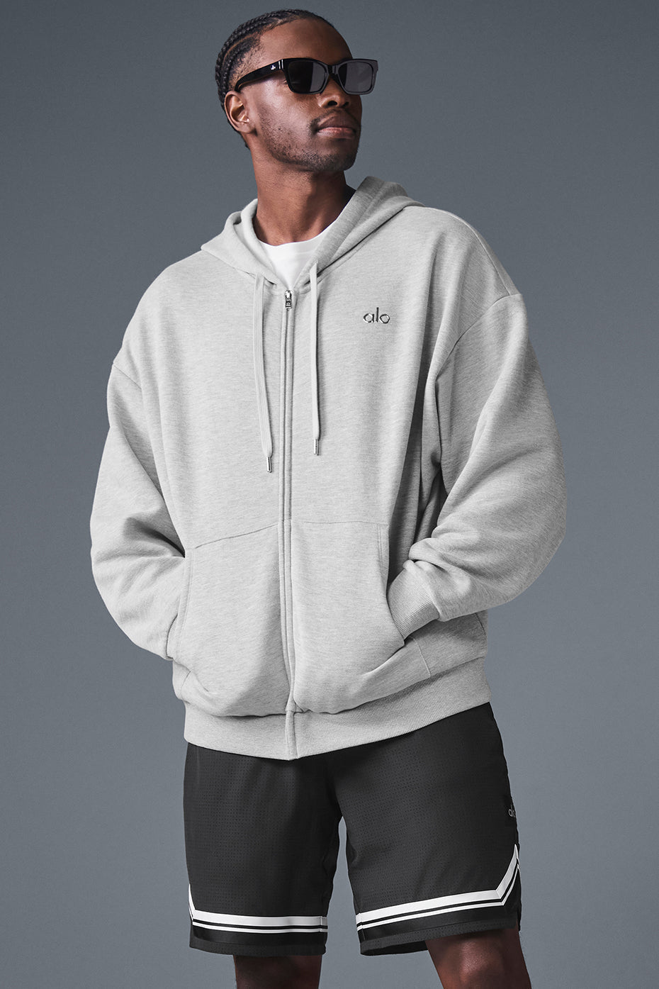 Sweat Zippé à Capuche